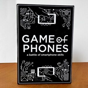 Game of Phones, fun group family card game with mobile phones